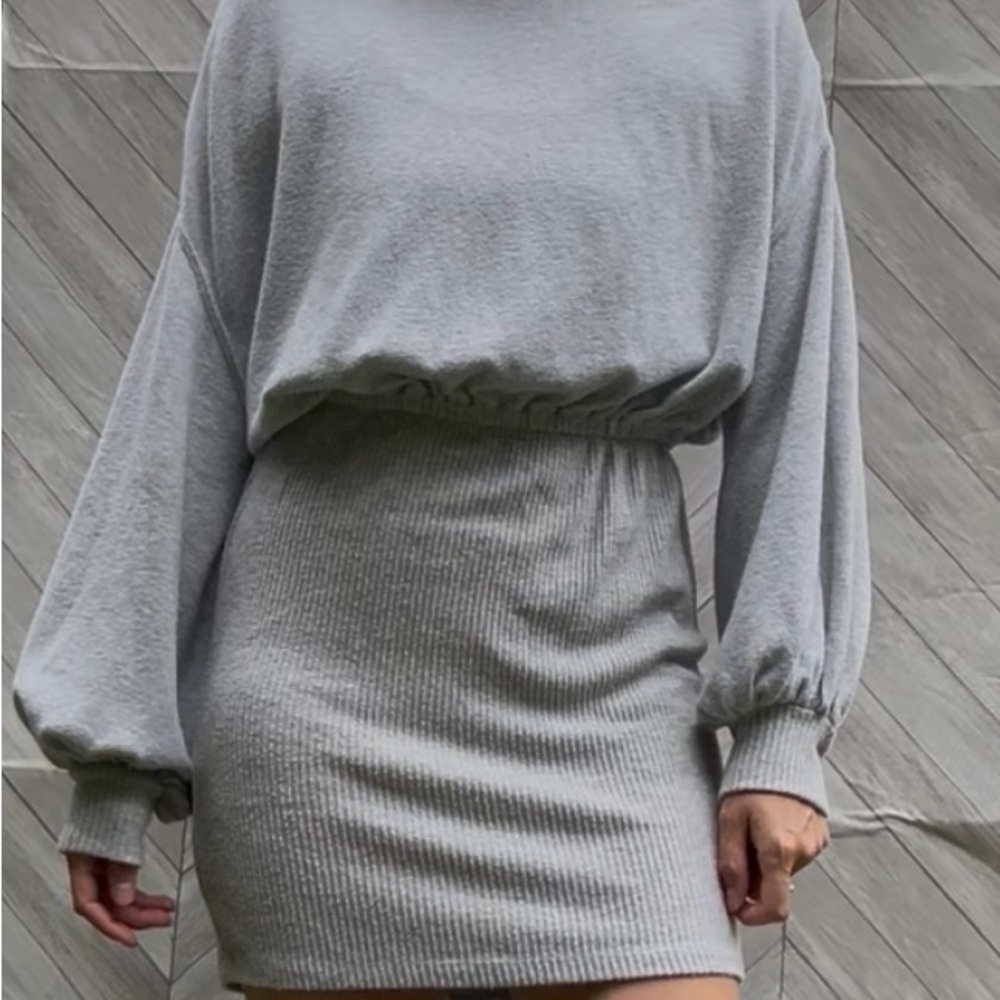 Free People Beach Long Sleeve Dress